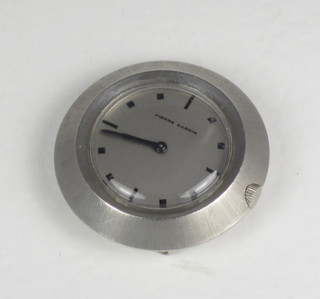 A 1960's Pierre Cardin wristwatch contained in a stainless steel  case, movement by Jaeger Le Coutre