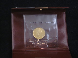 A 1971 Commonwealth of Bahamas 10 dollar piece