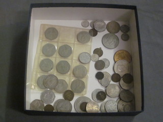 A collection of various coins