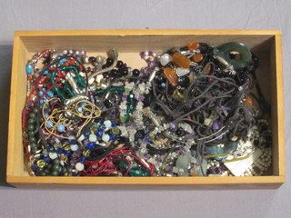 A collection of costume jewellery