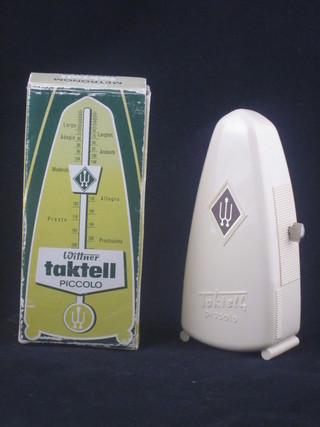 A Wittner Taktell metronome, boxed