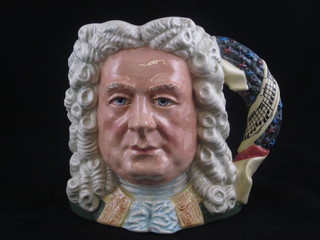 A Royal Doulton character jug - Handel D7080   ILLUSTRATED