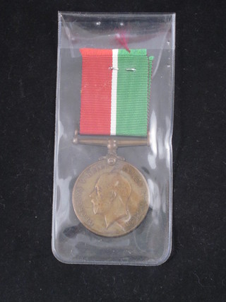 A WWI Mercantile Marine medal to Charles Rowland