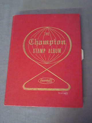 A Champion stamp album