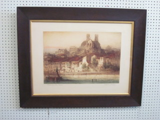 Artists proof coloured print "Verdun From the Meuse" 13" x 19"