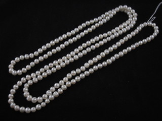 A rope of fresh water pearls