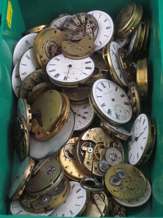 A collection of watch movements