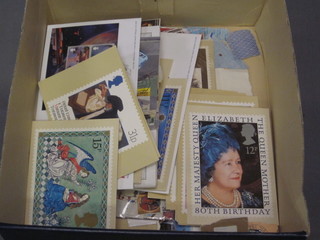 A Diana Princess of Wales stamp album containing various loose stamps etc
