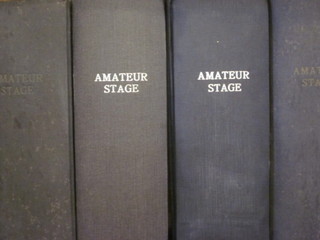 21 various editions of Amateur Stage magazine