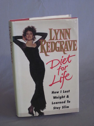Lynn Redgrave 1 volume "Diet For Life" signed