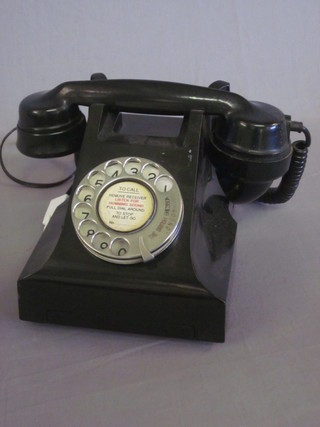 A British Ericsson dial telephone