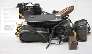 A Zenith camera and a collection of other cameras