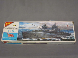 A Nichimo Japanese model of a submarine
