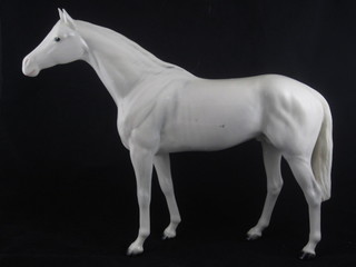 A Beswick figure of a standing grey horse 12", R,