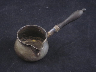 A Victorian silver brandy saucepan, London 1871   ILLUSTRATED