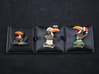 3 Guinness advertising pins
