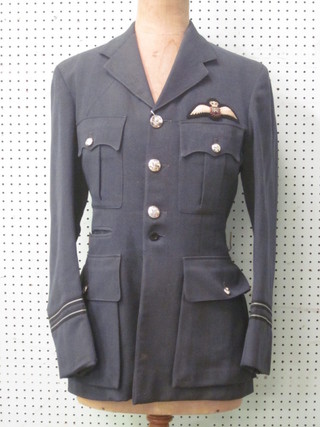 A RAF Flight Lieutenant's tunic and trousers by Gieves   ILLUSTRATED