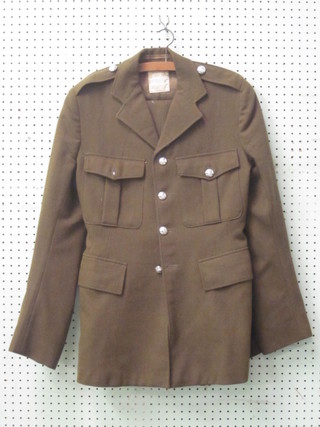 A service dress tunic and trousers