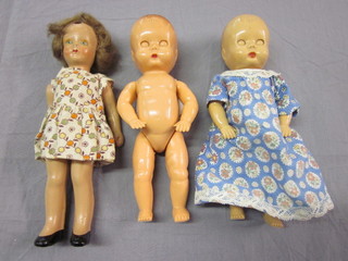 A Tudor Rose doll 6" and 2 other dolls