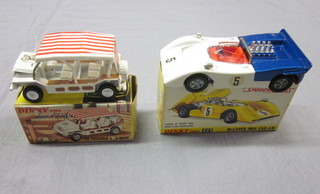 A Dinky no. 106 "The Prisoner" Mini Moke and a Dinky no.  223 McClaren M8A Can Am racing car