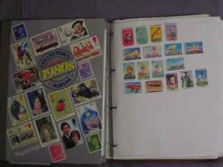 A 1980's Royal Mail album of stamps and a Boots album of  World stamps