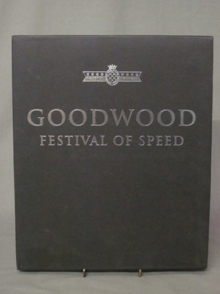 1 volume "Goodwood Festival of Speed, a Celebration" signed  by the Earl of March