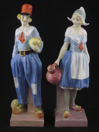 A pair of Royal Doulton figures - Derrick HN1398 and Gretchen  both f,  ILLUSTRATED