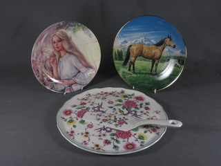 3 collector's plates