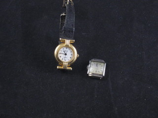 A lady's wristwatch by Raymond Weil and a lady's Oris  wristwatch with square dial