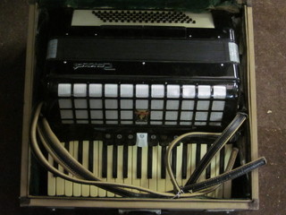 A Parrot accordion with 80 buttons