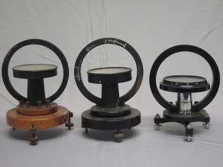 3 various tangent galvanometers
