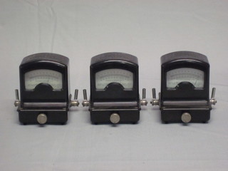 4 Microid Adaptable mirror galvanometers contained in arched brown Bakelite cases