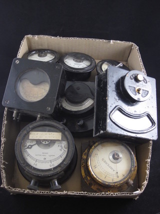 10 assorted electrical meters