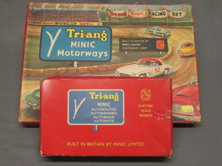 A Triang Minic motorway game and a Triang Minic Auto Routes  no. 1 boxed