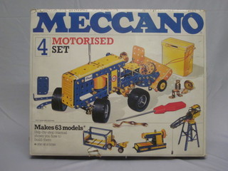 A Meccano motorised set no.4