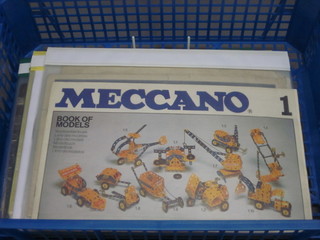 A collection of Scalectrix and Meccano brochures