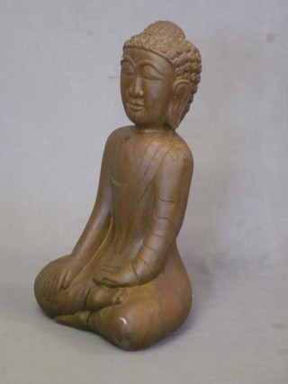 A figure of a seated Buddah 26 1/2"