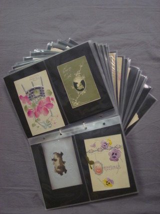 A quantity of various postcards and greetings cards
