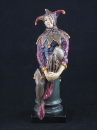 A Royal Doulton Figure - The Jester HN2016 10"