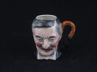 A Lancaster pottery character jug of Chamberlain 2 1/2"