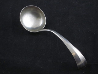 A Continental silver ladle