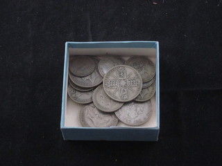 A quantity of silver coins