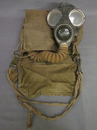 A Service respirator complete with bag