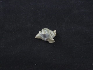 A Lladro miniature figure of a frog 1"
