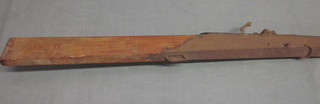 A large bore native matchlock giselle with ram rod and 68"  barrel