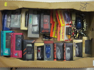 A collection of various toys cars