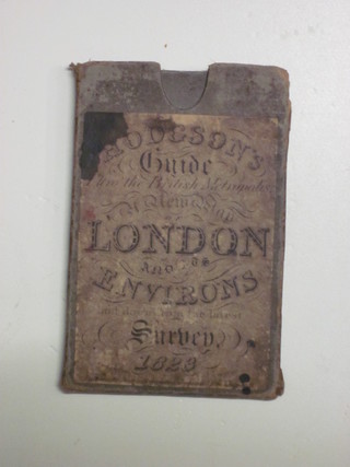 An 1823 Hodgson's Guide to London