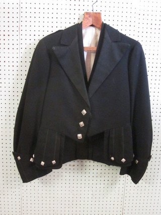 A gentleman's Scots evening dress comprising jacket and  waistcoat