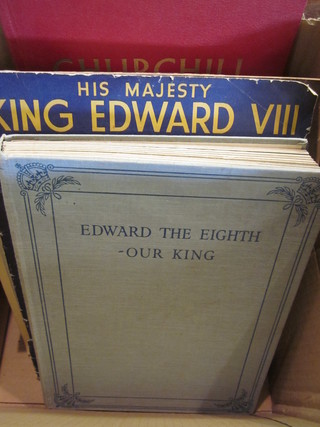 A small collection of books relating to Royalty etc
