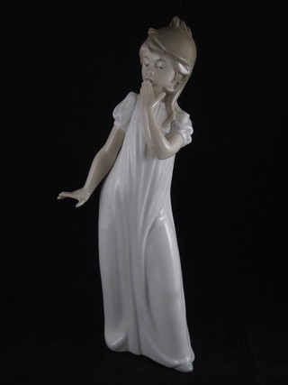 A Nao figure of a standing girl 10"